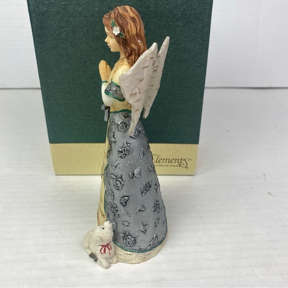 Elements Holiday Blessing 82050 Collectible Figurine Angel Barbara McDonald 2007 - Picture 5 of 8